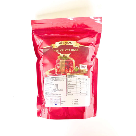 1kg Vizyon Red Velvet Cake Mix