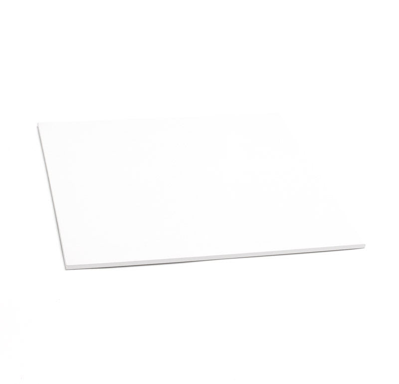 10inch (25cm) Square 5mm Cake Board - White
