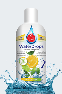 VitalZing Lemon Lime Water Flavouring Drops - 90 Serves