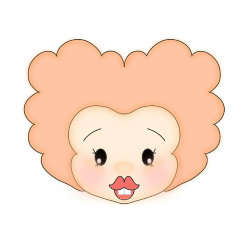 Winifred Sanderson Face Cookie Cutter.