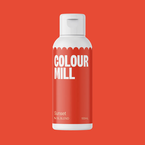 100ml Colour Mill Oil Based Colour - Sunset