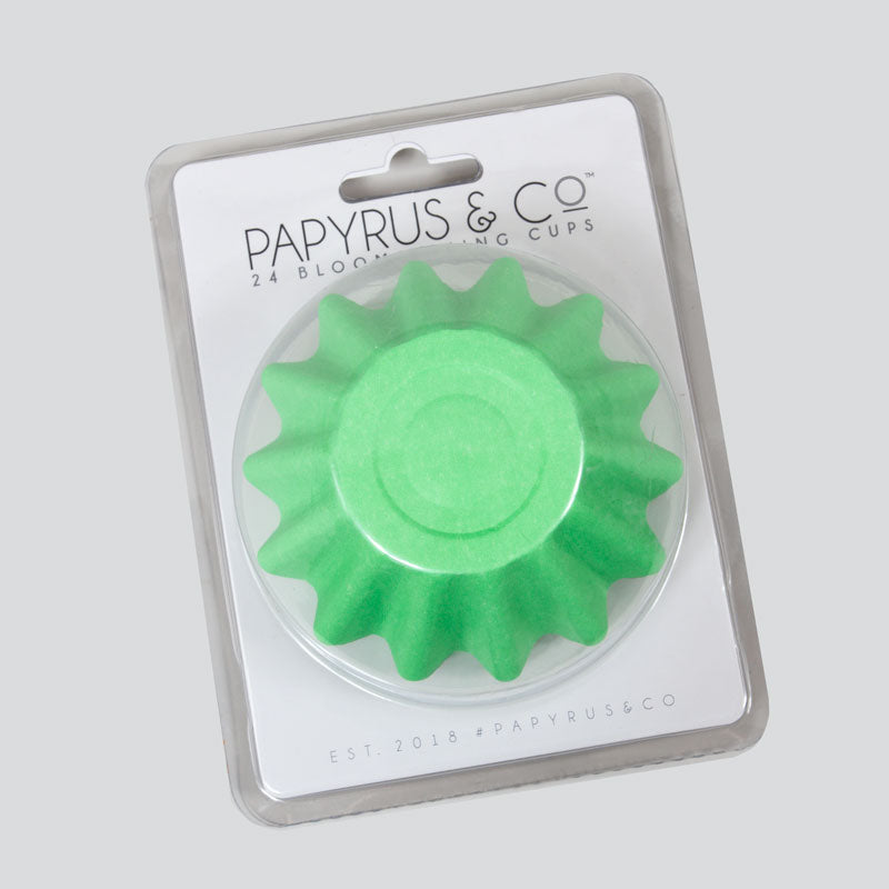 Bloom Baking Cups 24PK - Pastel Green