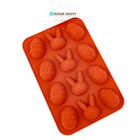 Easter Bunny & Egg Silicone Chocolate Mould.