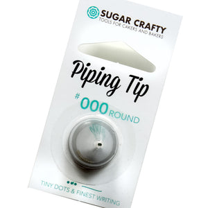 Sugar Crafty Piping Tip - #000