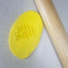 Custom Cookie Cutters Embosser - Happy Birthday