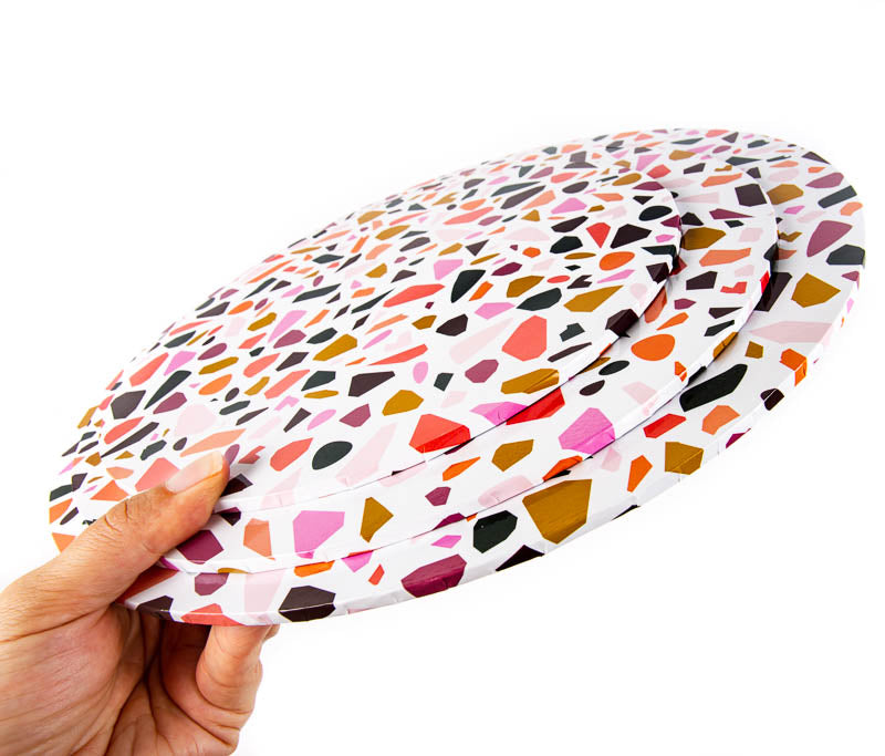 Terrazzo Cake Board - 14" Round