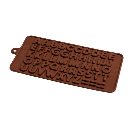 Silicone Chocolate Mould - Alphabet.