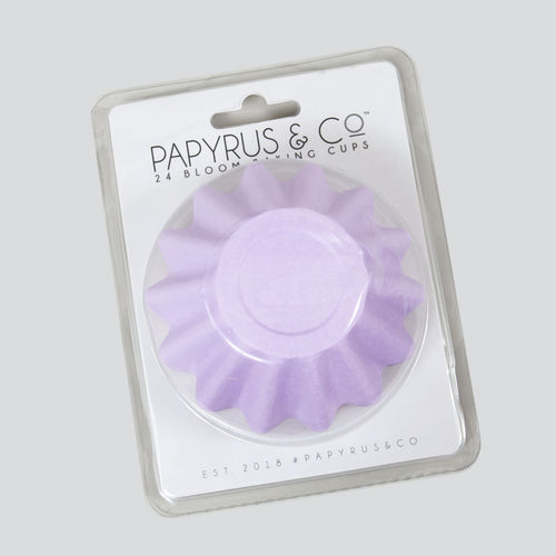 Bloom Baking Cups 24PK - Pastel Lilac Purple
