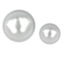 2PC Cutter Set - Mini Baby Feet
