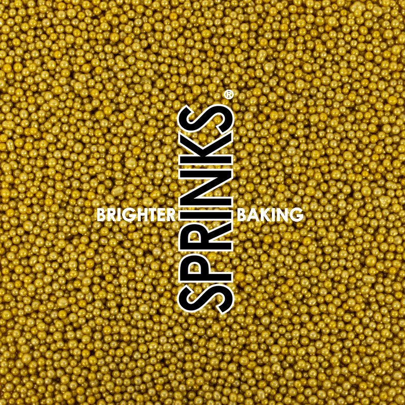 85g Sprinks 2mm Cachous - Gold