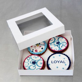Loyal White Biscuit Box - 6