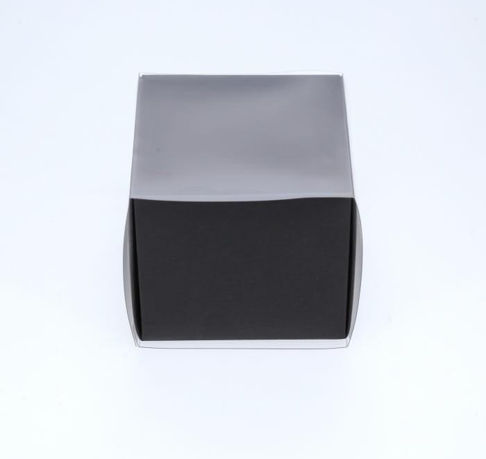 Single Cupcake Box - Black