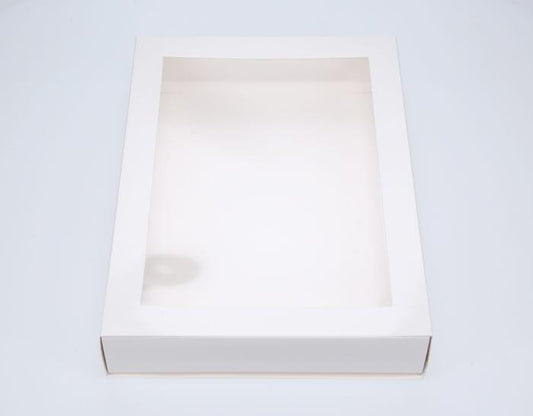 X Large Cookie / Biscuit Box - with slide and clear cover