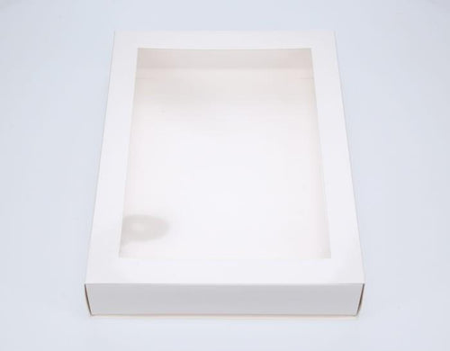 X Large Cookie / Biscuit Box - with slide and clear cover