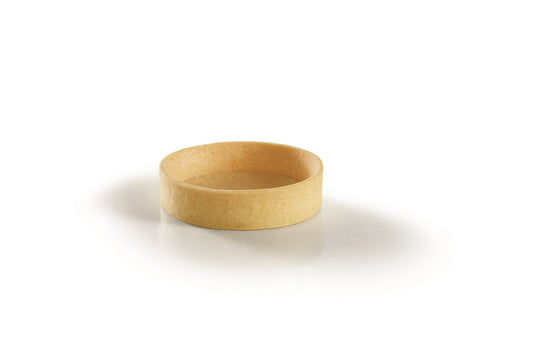 80mm Tart Shell - Shortbread - Tray of 9