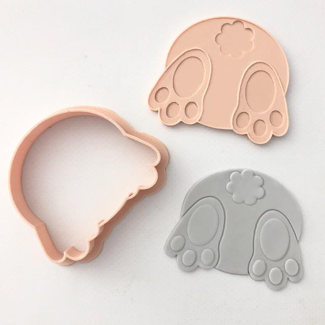 Little Biskut - Bunny Bum Cutter & Embosser Set.