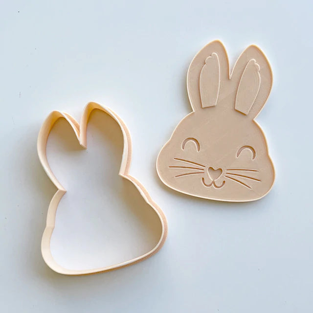 Little Biskut - Rabbit Cutter and Embosser Set.