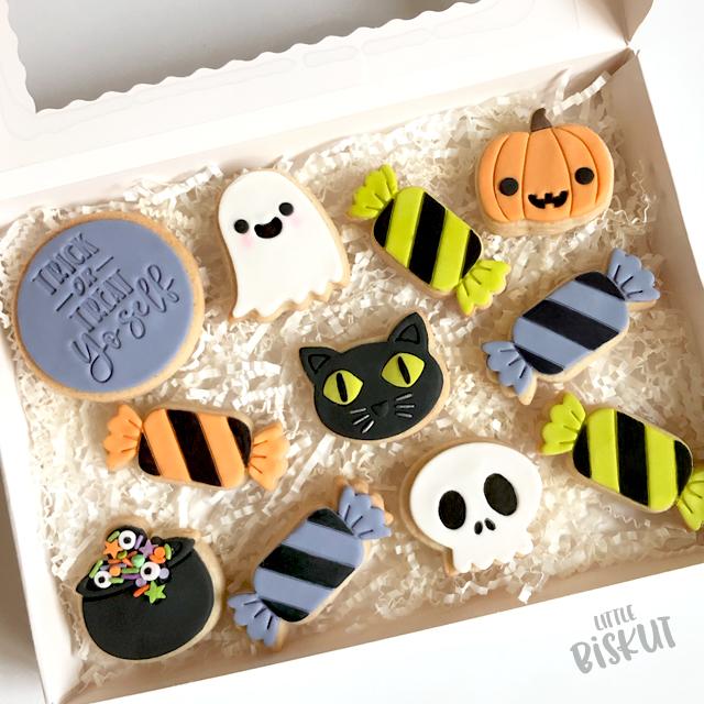 Little Biskut - Black Cat Stamp & Cutter Set.