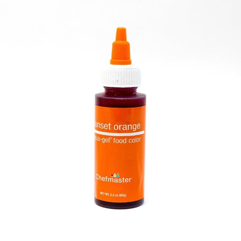 65g Chefmaster Liqua-Gel Colour - Sunset Orange