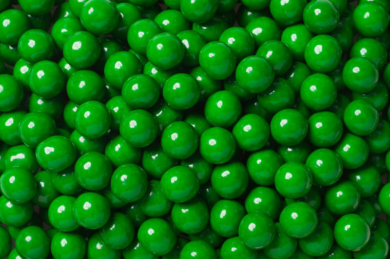100g Chocolate Balls - Green
