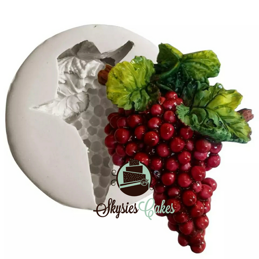 Silicone Mould - Grape Bunch - S150.