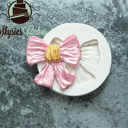 Silicone Mould - Ribbon Bow - S93.