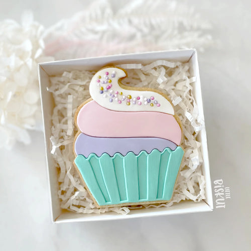 Little Biskut - Cupcake Cutter and Debosser Set