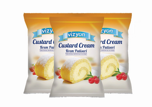 1kg Vizyon Custard Cream Powder