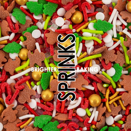500g Sprinks Sprinkle Mix - Run Run Gingerbread Man