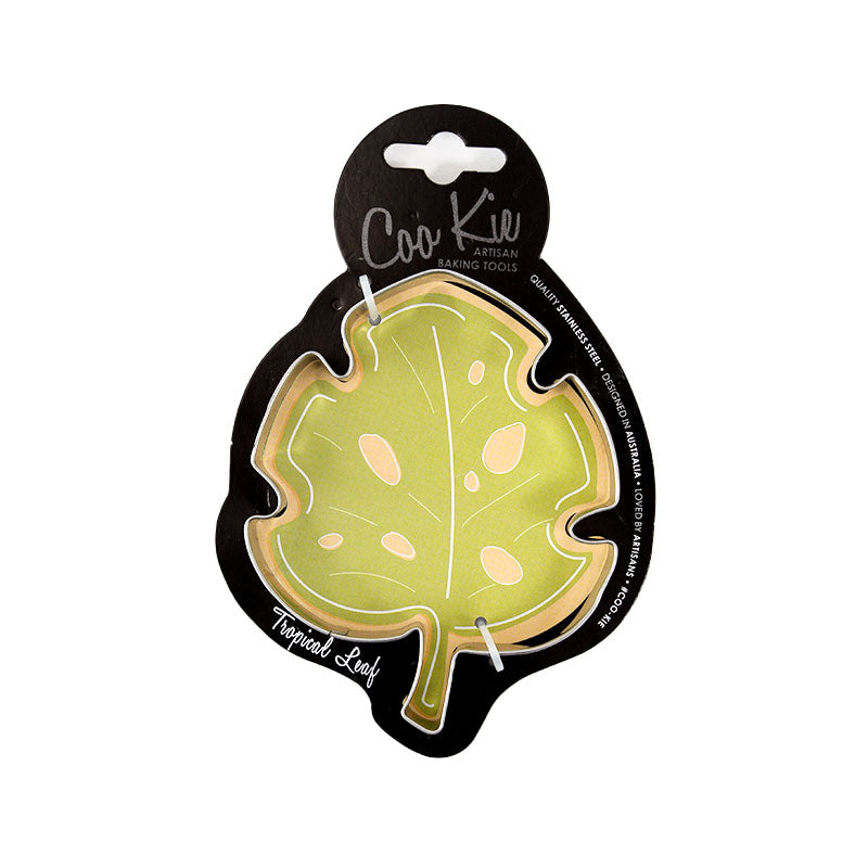 Coo Kie Tropical Leaf Cookie Cutter