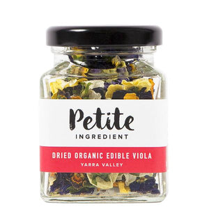 Petite Ingredient Dried Organic Edible - Viola 3g