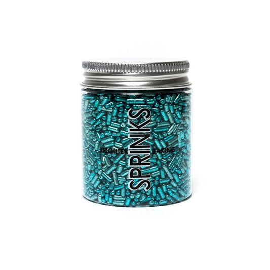 85g Sprinks 1mm Jimmies - Metallic Blue.