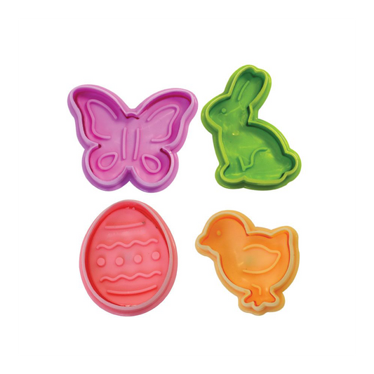 4PC Easter Plunger Cutter Set