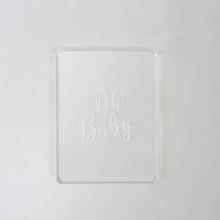 COO KIE Embosser Stamp - Oh Baby