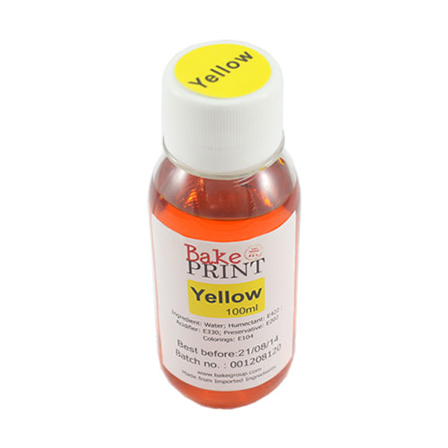 100ml Edible Ink Refill - Yellow