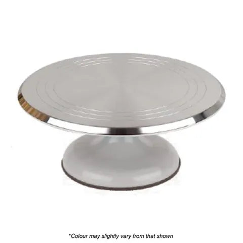 Cake Craft Silver Turntable