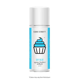 Cake Craft 400ml Spray Butter Velvet - Blue *Express Shipping N/A for Aerosol Cans*