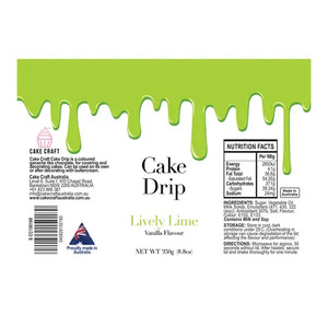 Cake Craft Chocolate Drip 250g - Lively Lime