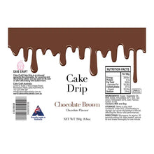Cake Craft Chocolate Drip 250g - Chocolate Brown