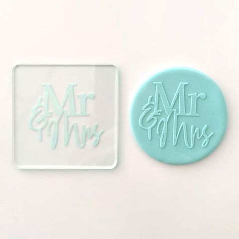 Create-a-Cutter - Mr & Mrs 2 Debosser