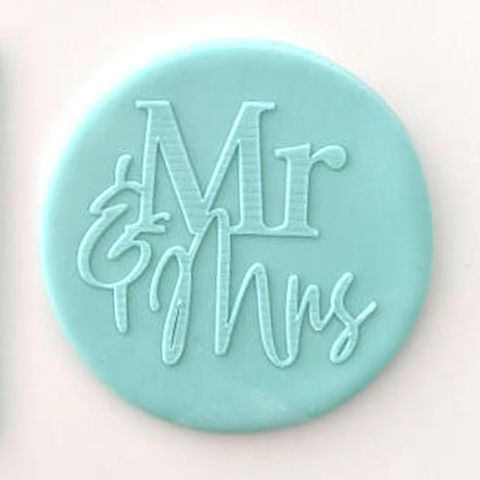 Create-a-Cutter - Mr & Mrs 2 Debosser