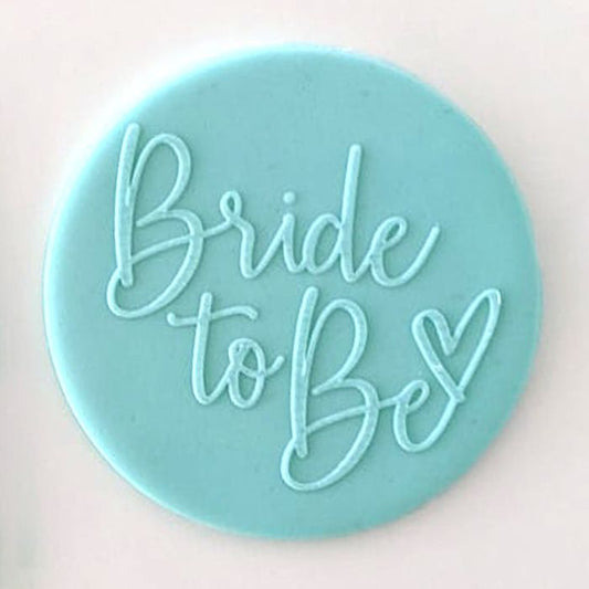 Create-a-Cutter - Bride to Be Debosser