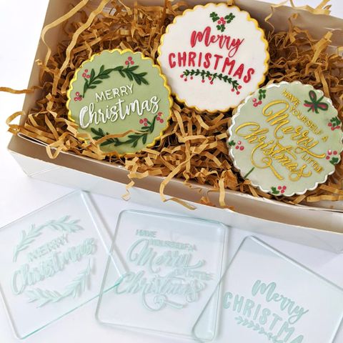 Create-a-Cutter - Have Yourself A Merry Little Christmas Debosser.