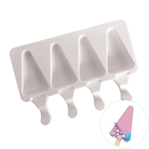 Triangle Ice Cream Popsicle Silicone Mould.