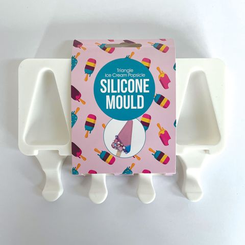 Triangle Ice Cream Popsicle Silicone Mould.