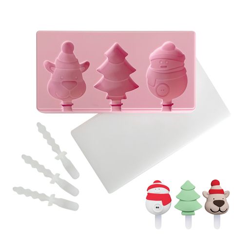 Christmas Popsicle Silicone Mould.