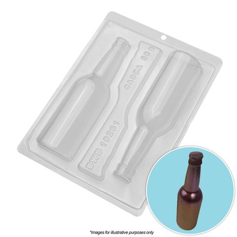 BWB -  Beer Bottle 3PC Chocolate Mould.