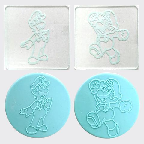 Create-a-Cutter - Super Mario Bros Debosser - Set of 2