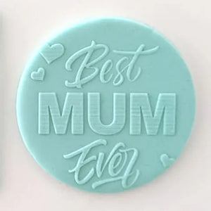 Create-a-Cutter - Best Mum Ever Debosser