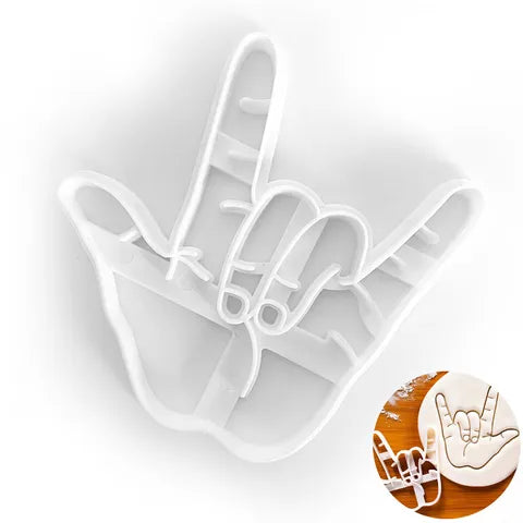 Rock On Cookie Cutter.